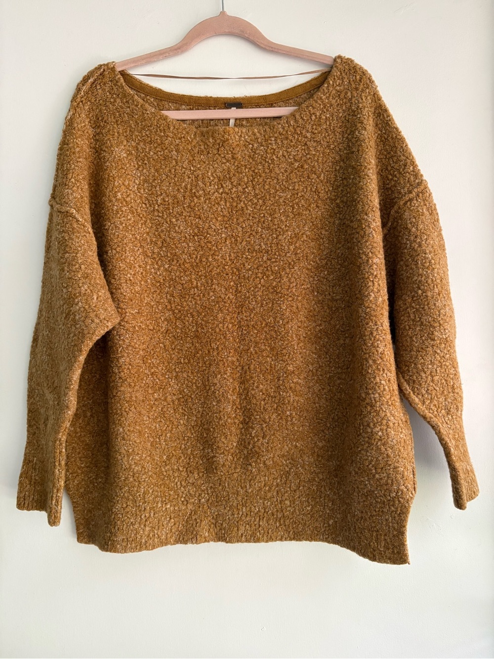Free People Moira Slouchy Tunic Sweater •flawed